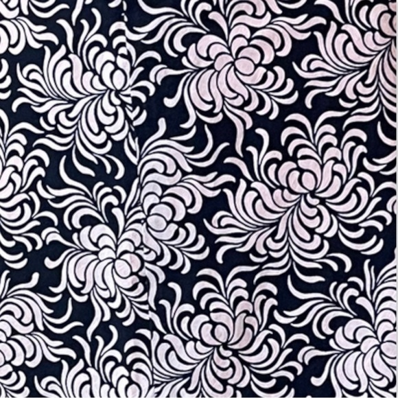 GAP Black and Peach Floral A-Line Skirt - Picture 7 of 8